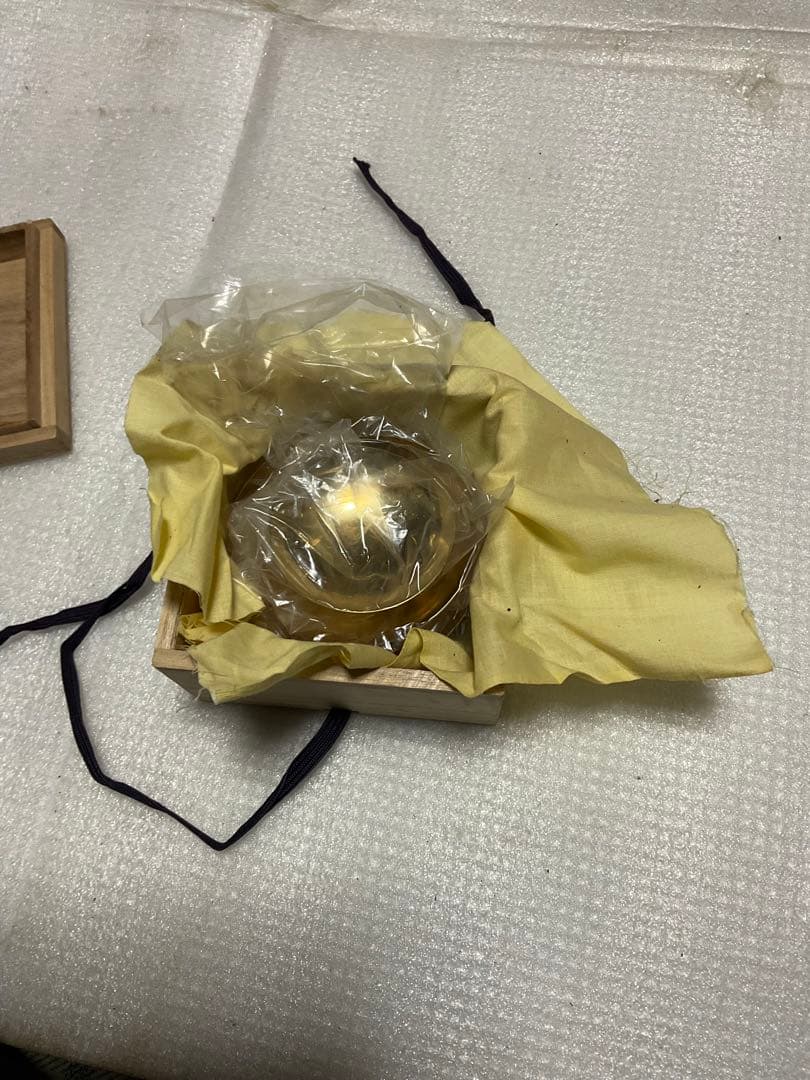 金盃／CACTUS GOLD。三品。【銀婚式の物　未使用品】。