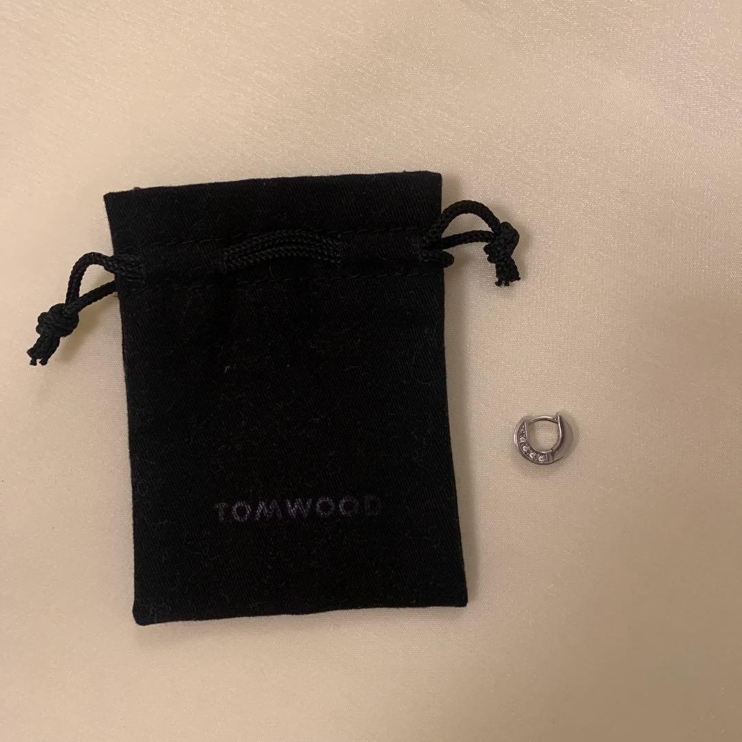 新品 TOMWOOD トムウッド ノヴァ ピアス イヤリング シルバー