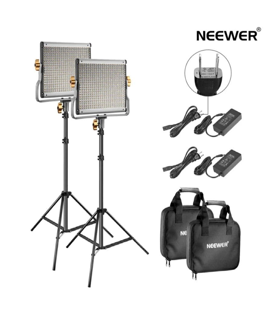 NEEWER LEDライトセット 3200-5600K