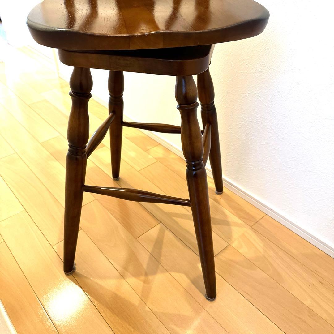 karimoku カリモク コロニアル回転式ウィンザーハイチェア高級