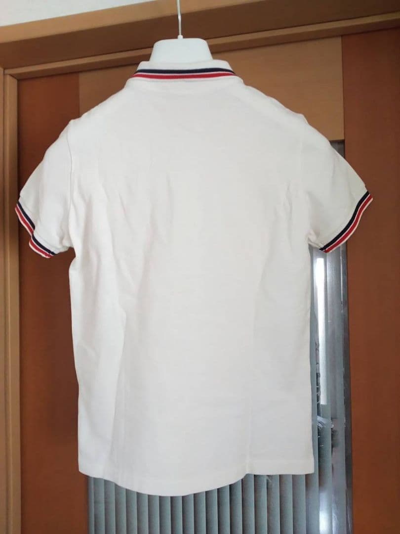 正規品　モンクレール　半袖　ポロシャツ　MONCLER 　白