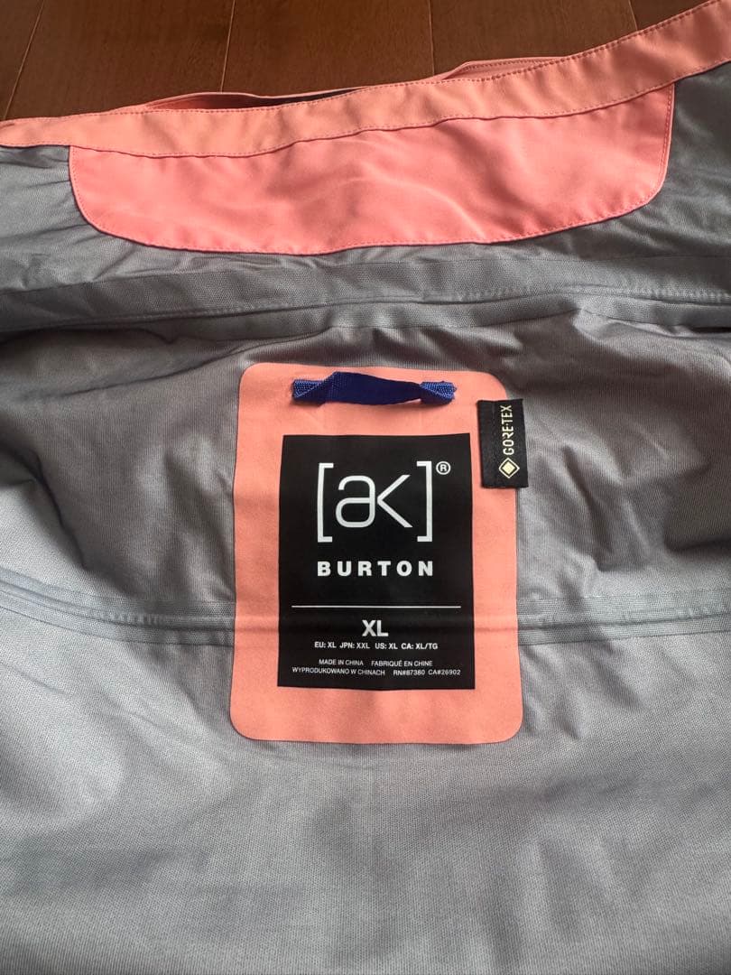 Burton [ak] GORE-TEX スノーボードジャケット XL
