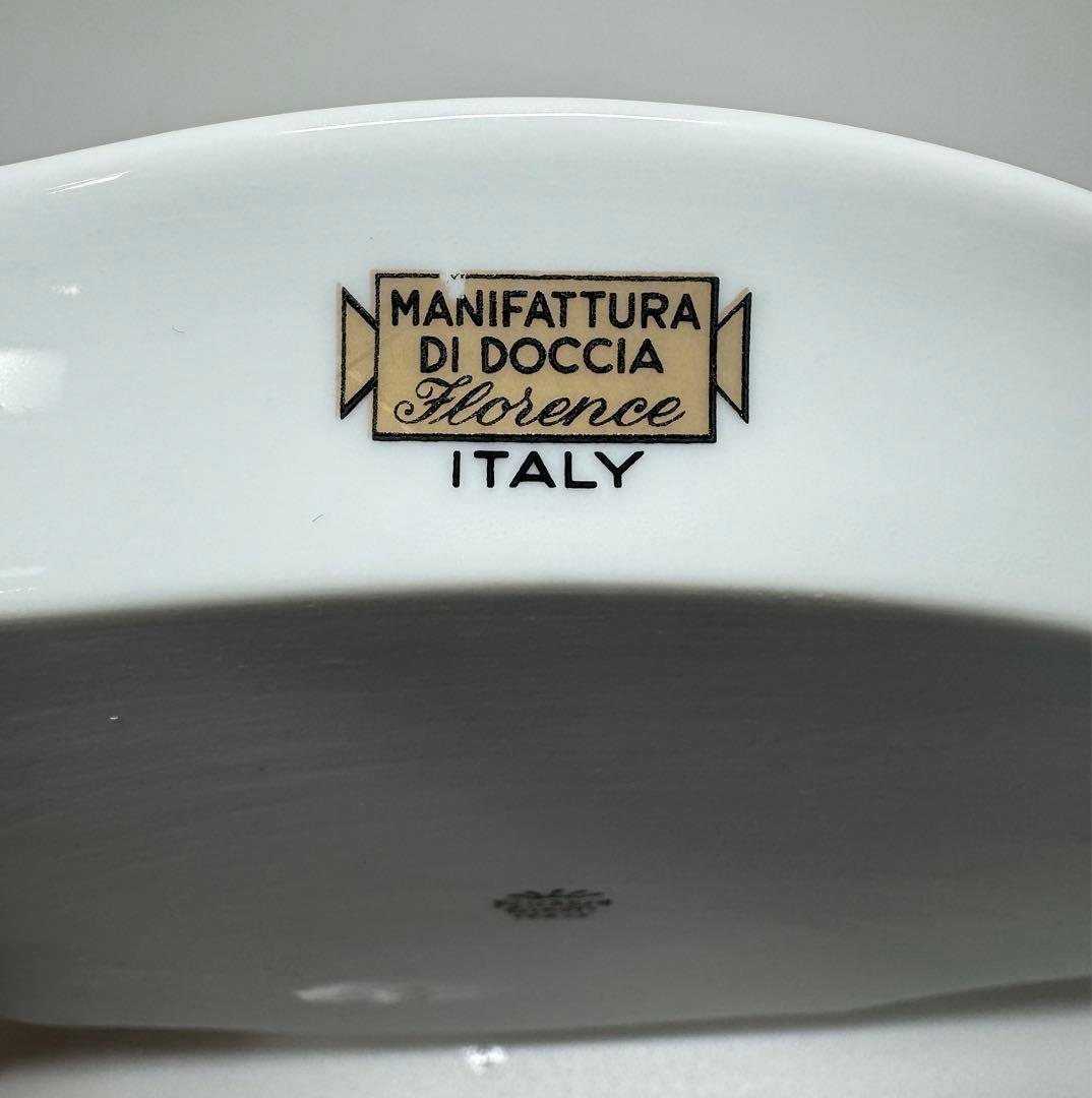 Richard Ginori レッドコック ミニオーバルプレート 小皿