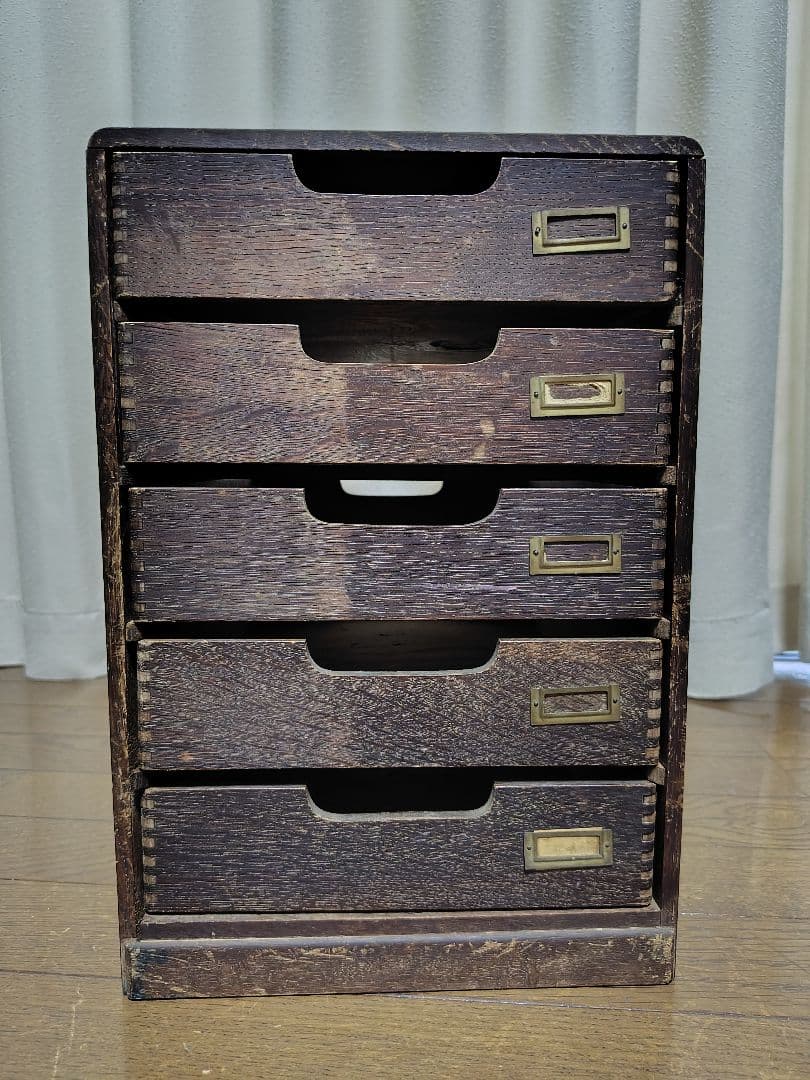 大正レトロ 木製小引き出し ヴィンテージインテリア