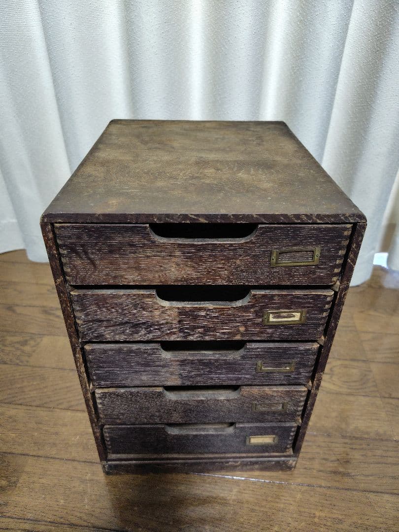 大正レトロ 木製小引き出し ヴィンテージインテリア