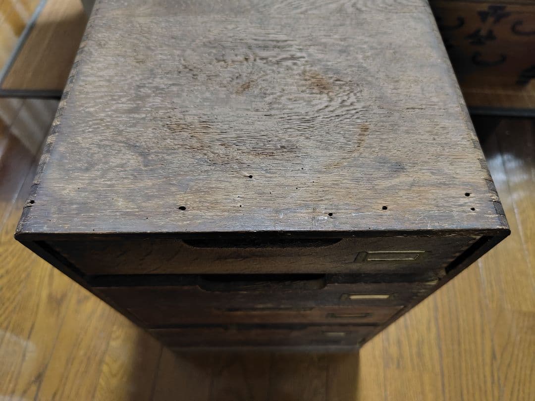 大正レトロ 木製小引き出し ヴィンテージインテリア