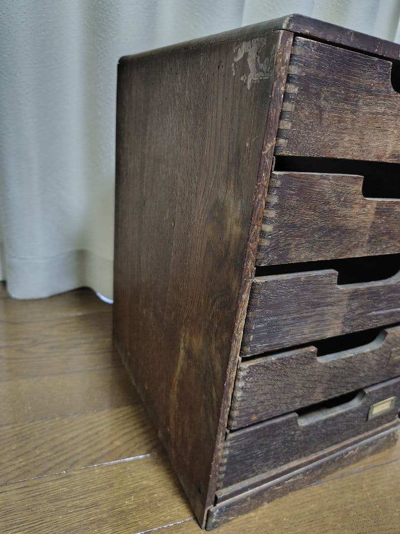 大正レトロ 木製小引き出し ヴィンテージインテリア