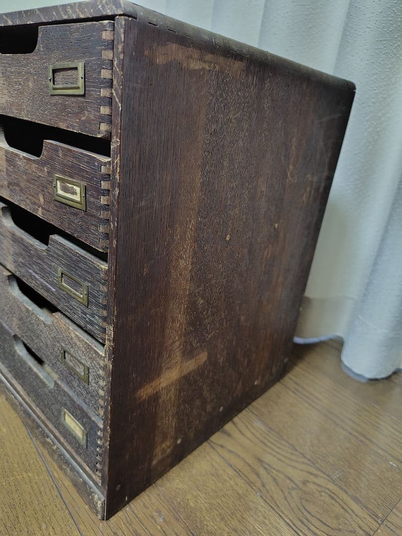 大正レトロ 木製小引き出し ヴィンテージインテリア