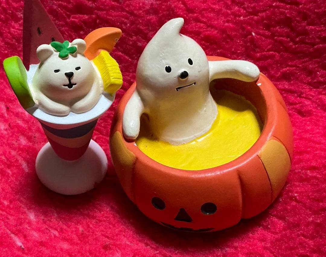 デコレ　コンコンブル　　2ケセット　まとめ売り　 　しろくま　と　ゴースト