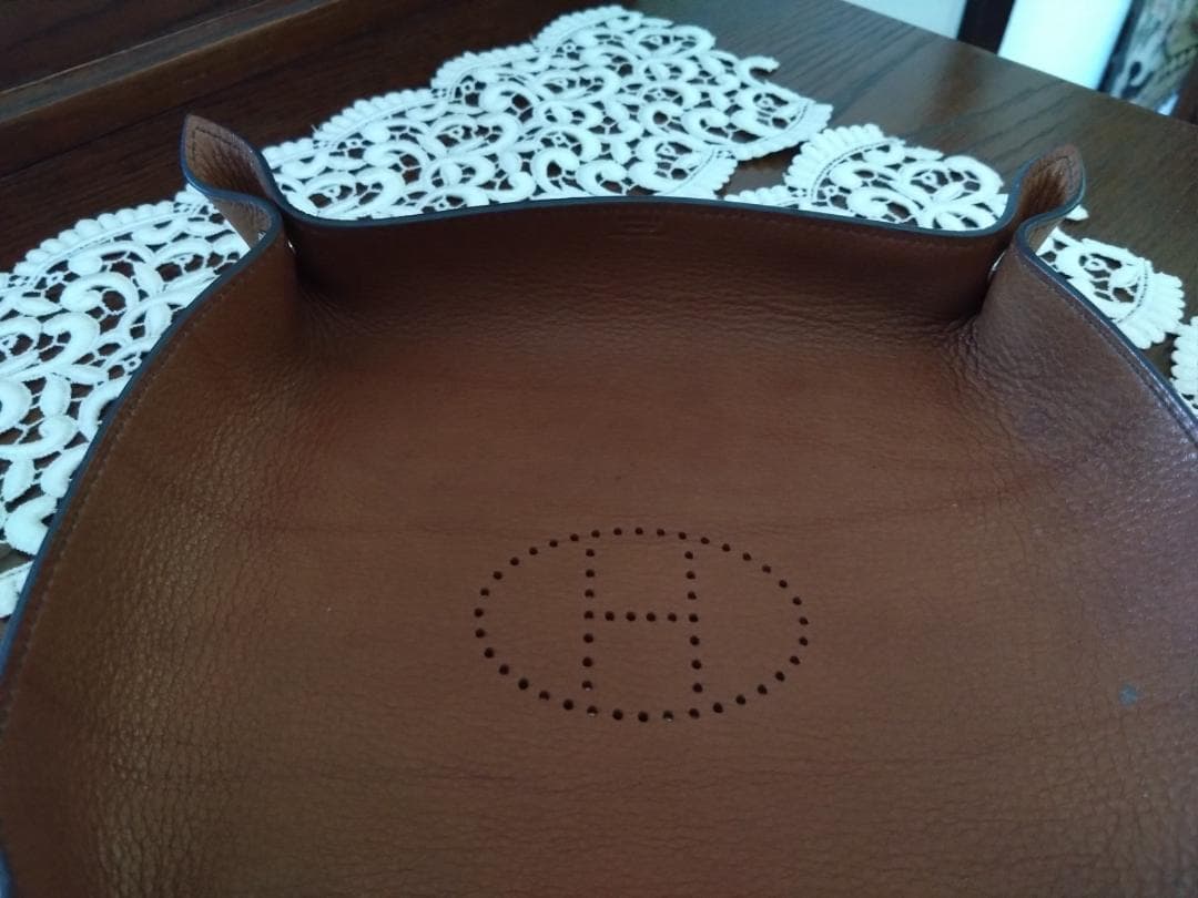 エルメス ：正規品：ヴィドポッシュ トレー 　L大型　小物入れ　刻印あり