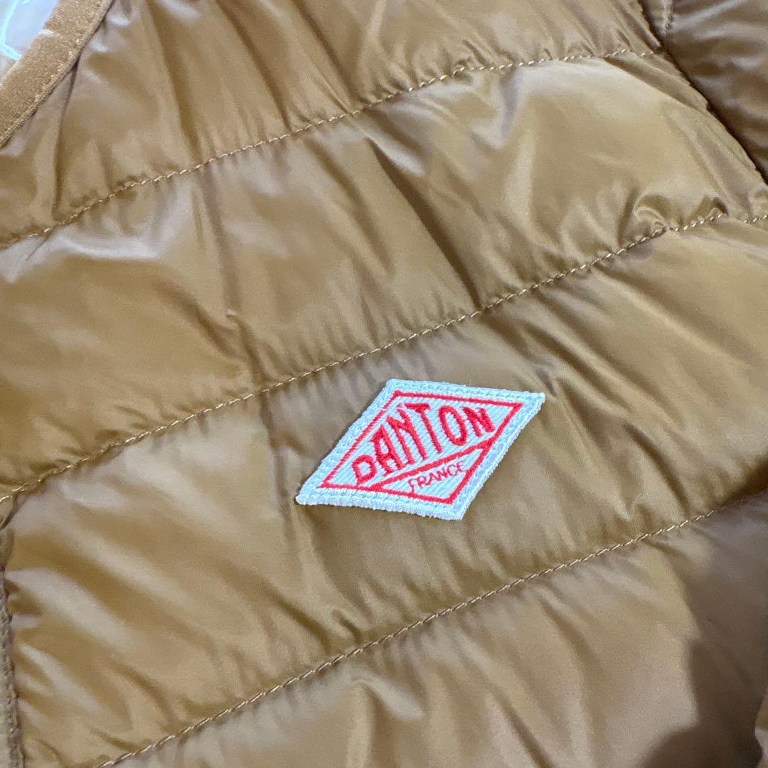 DANTON ブラウン ダウンジャケット 36