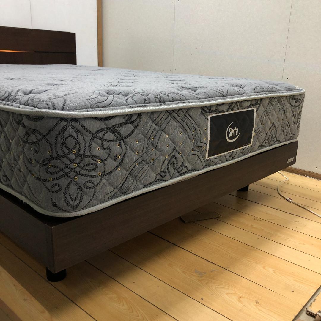 送料無料　超美品　サータ × ドリームベッド ダブル マットレス 88214-