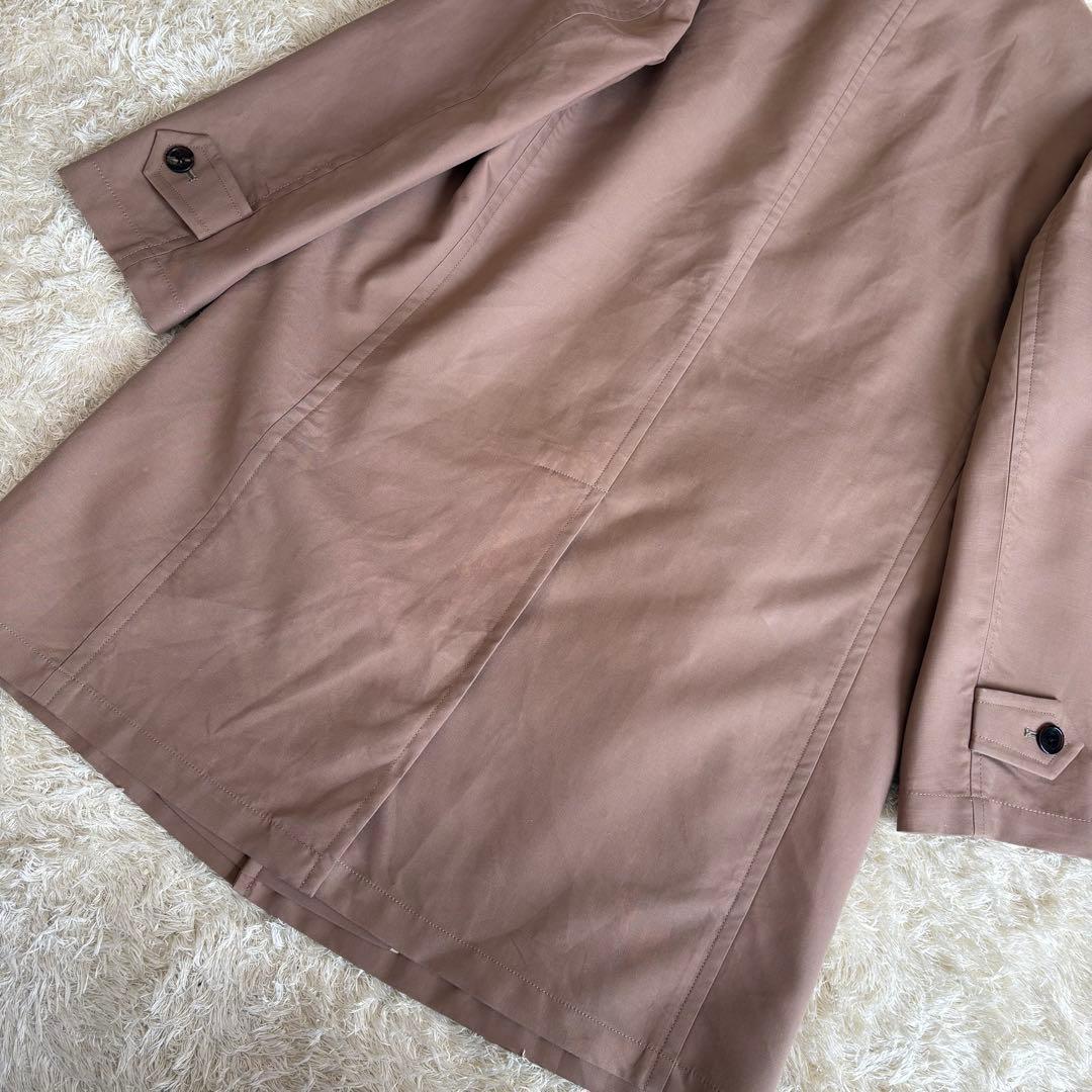 バーバリー ステンカラーコート ノバチェック ライナーモカベージュ