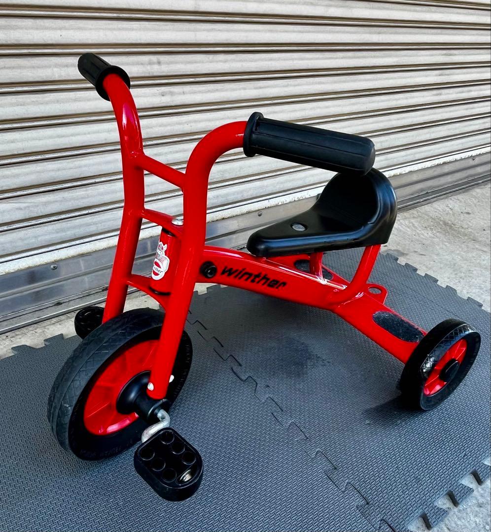 ウィンザー社 わんぱく三輪車S WINTHER ボーネルンド デンマーク 美品