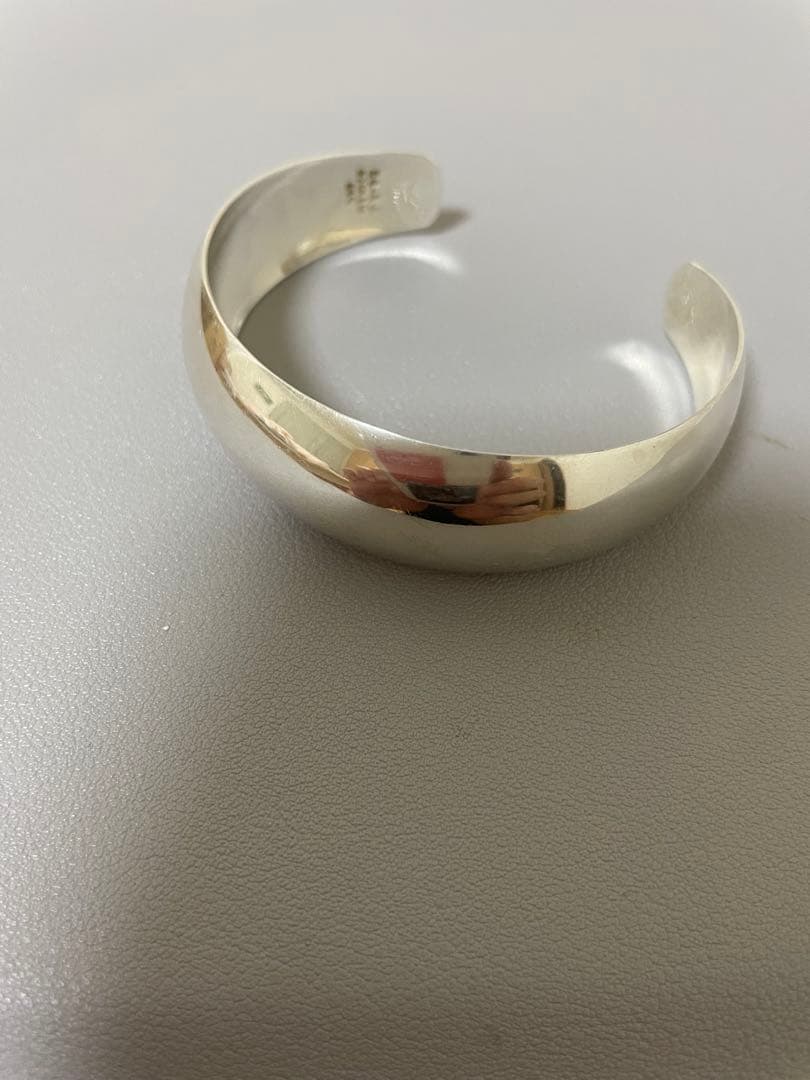 シルバーバングル　ag925 メキシカンジュエリー