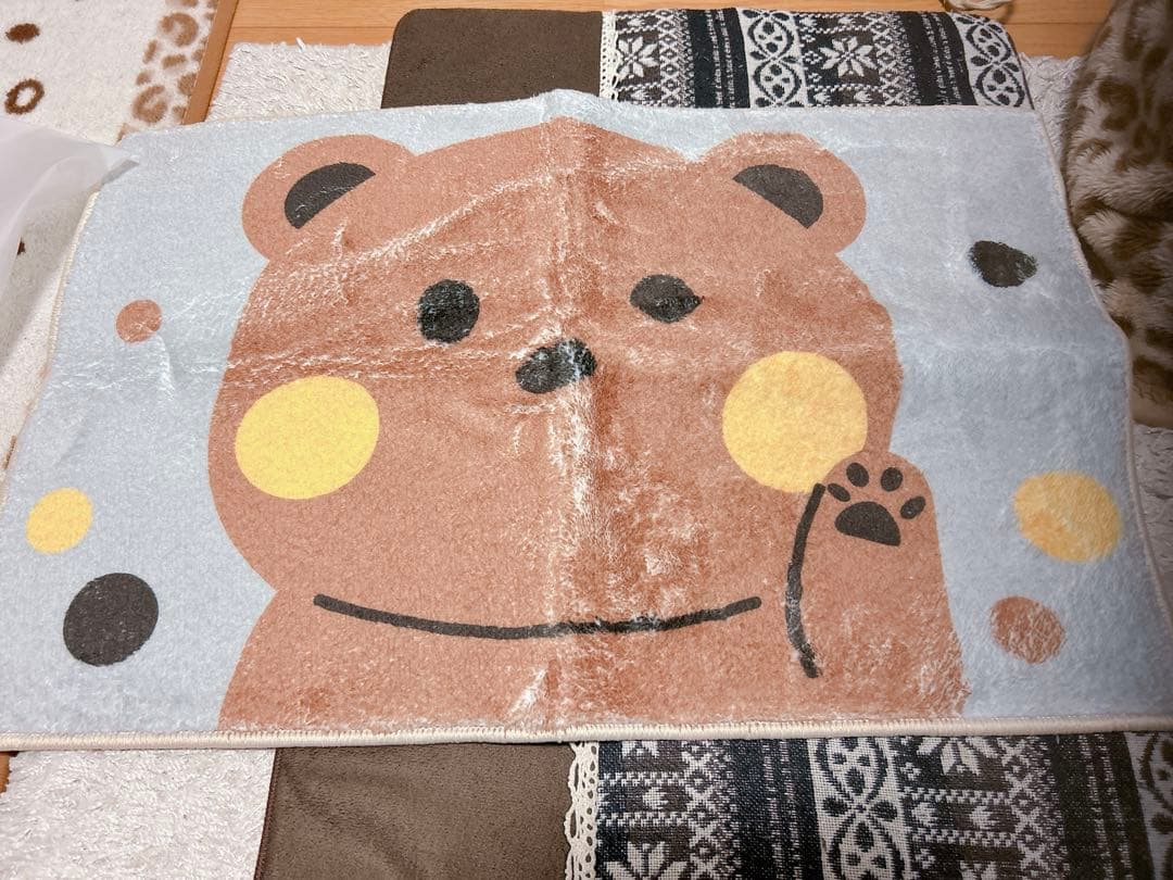 ★❤️人気商品❤️ バスマット 「超かわいい風」 お風呂マット 足ふきマット 速乾