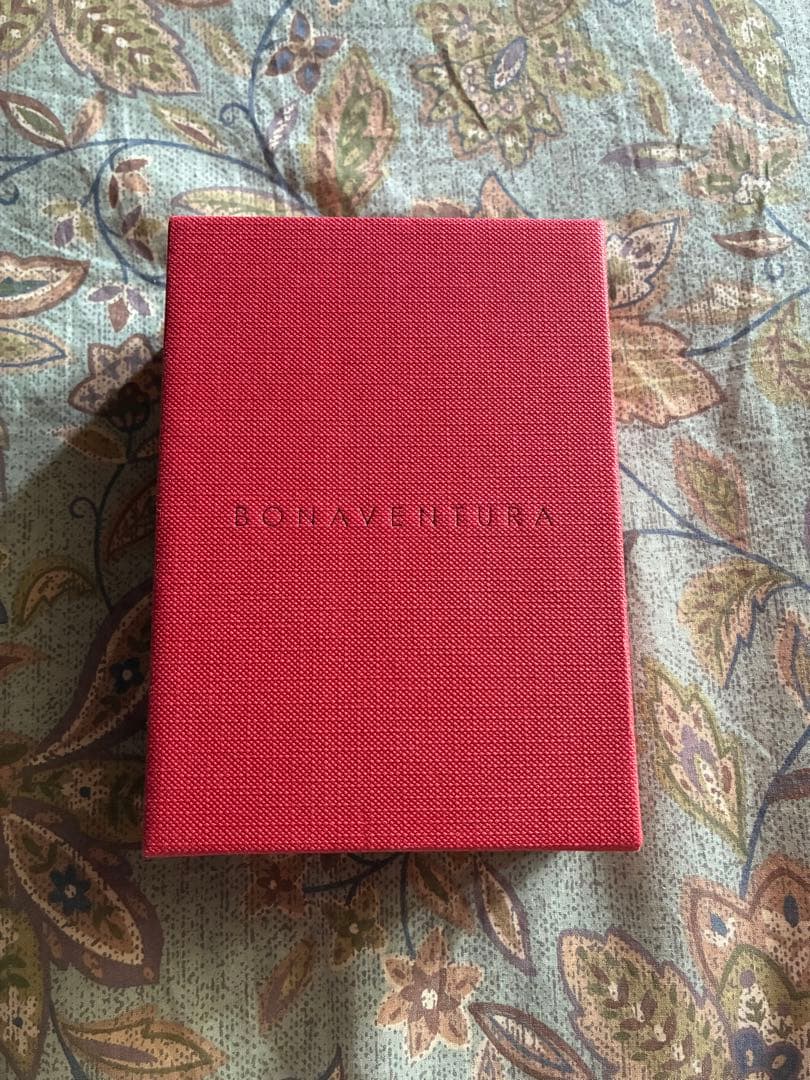 BONAVENTURA ネイビー レザー キーホルダー