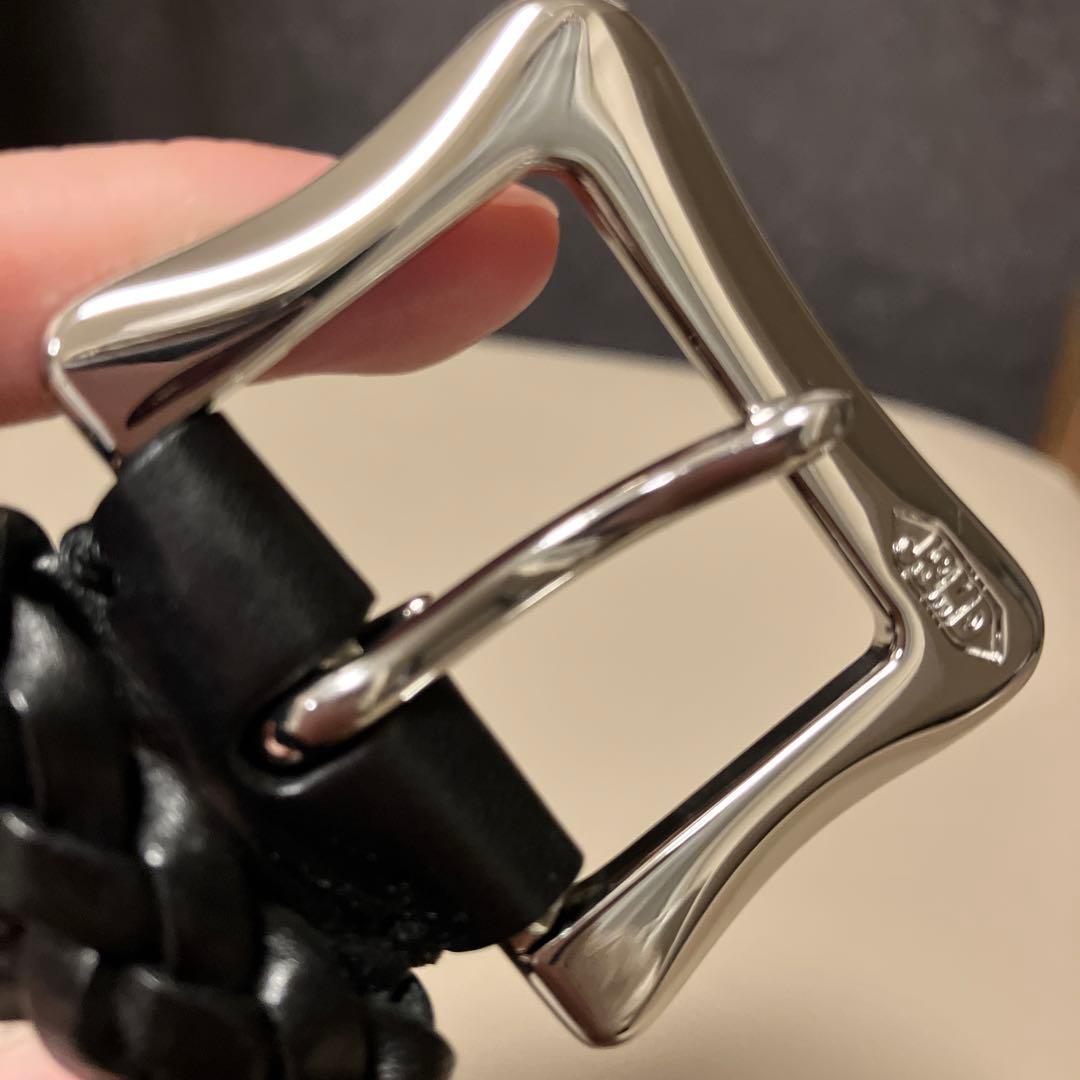 J&M DAVIDSON メッシュベルト　牛革