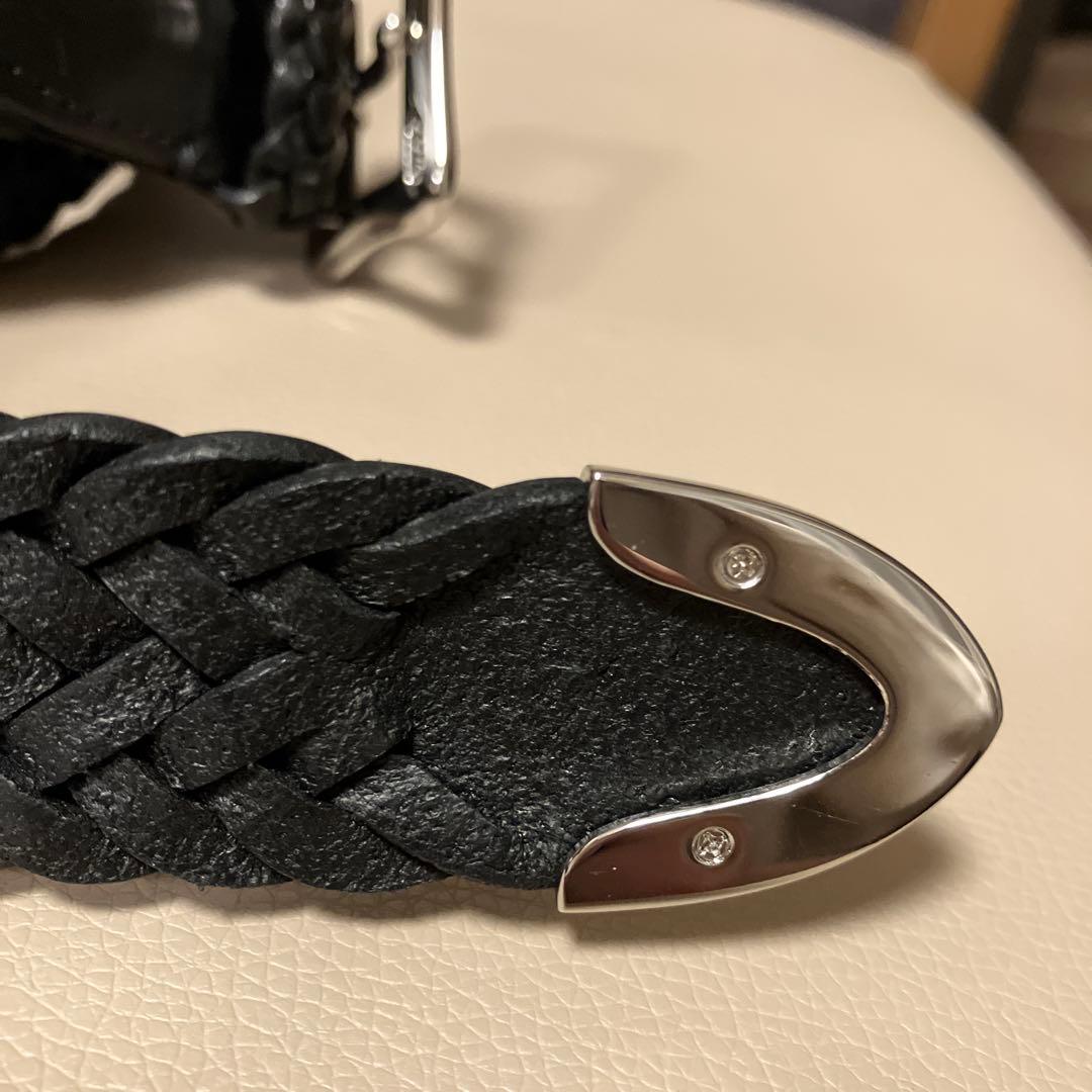 J&M DAVIDSON メッシュベルト　牛革