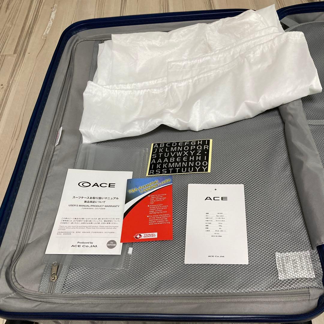 ACE スーツケース Lサイズ　85L