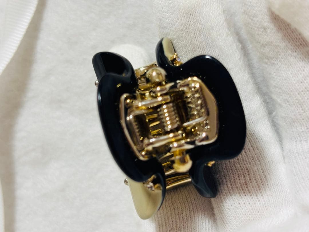 【極美品】アッカ acca クリップ　ヘアクリップ ツートン バイカラー