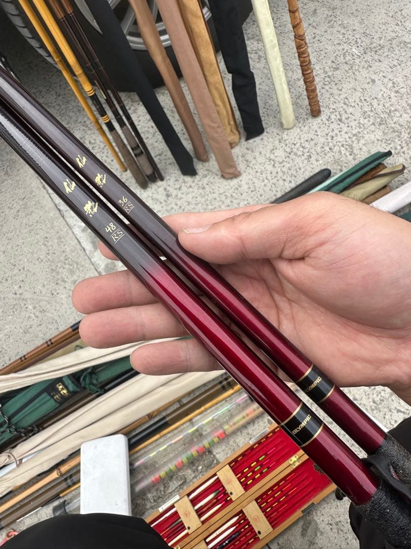 ヘラブナ竿 セット 複数本