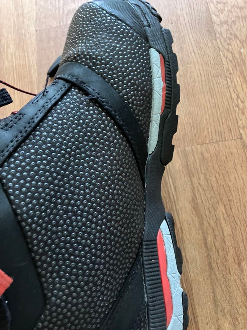 スノーボードブーツ(男性用) 黒/赤/緑　SLX