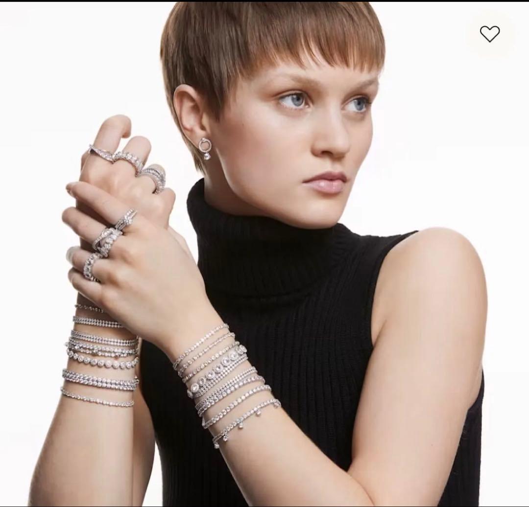 スワロフスキーmatrix Tennis テニスブレスレット定価¥ 19,800