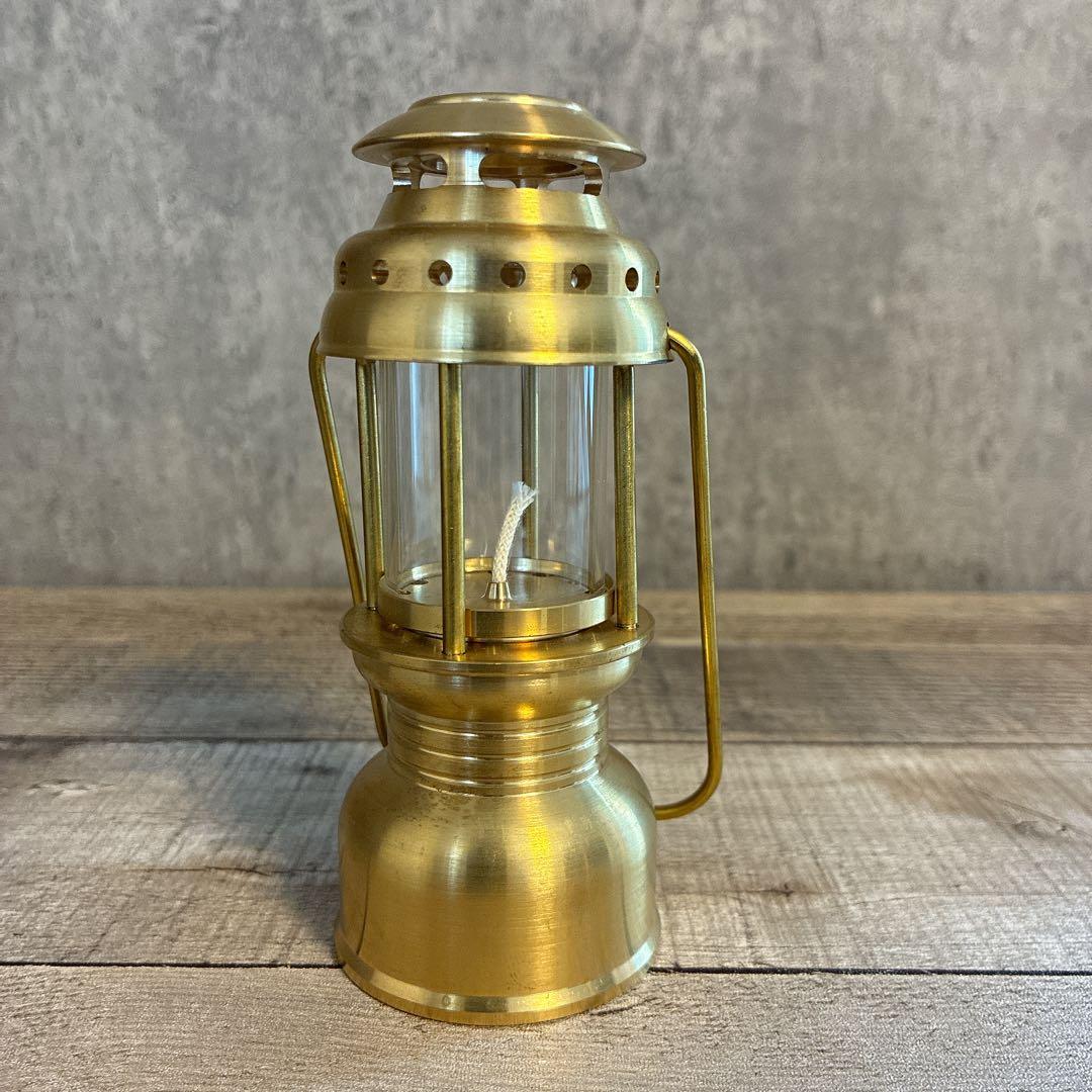 ゴールゼロ　真鍮製　名もなきランタン型　ミニペトロ型　( たまゆら タイプ　)