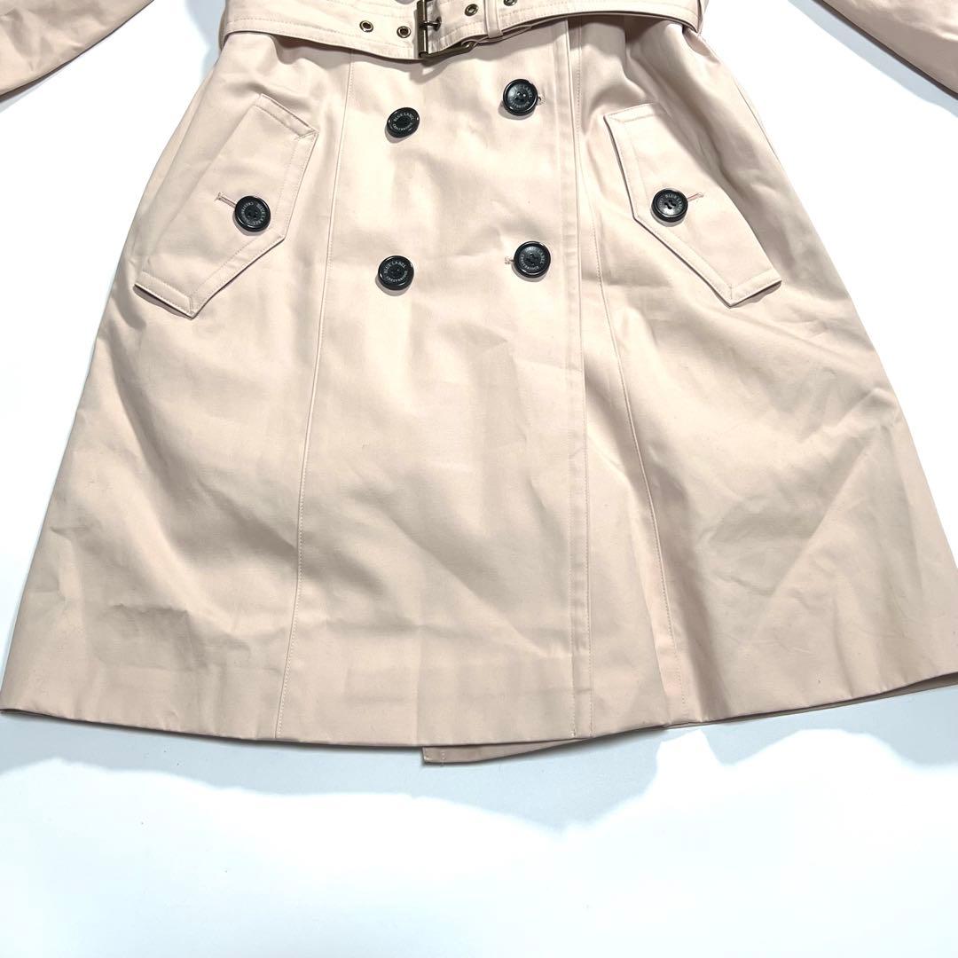 【美品】ブルーレーベルクレストブリッジ　トレンチコート　ライナー　ベージュピンク