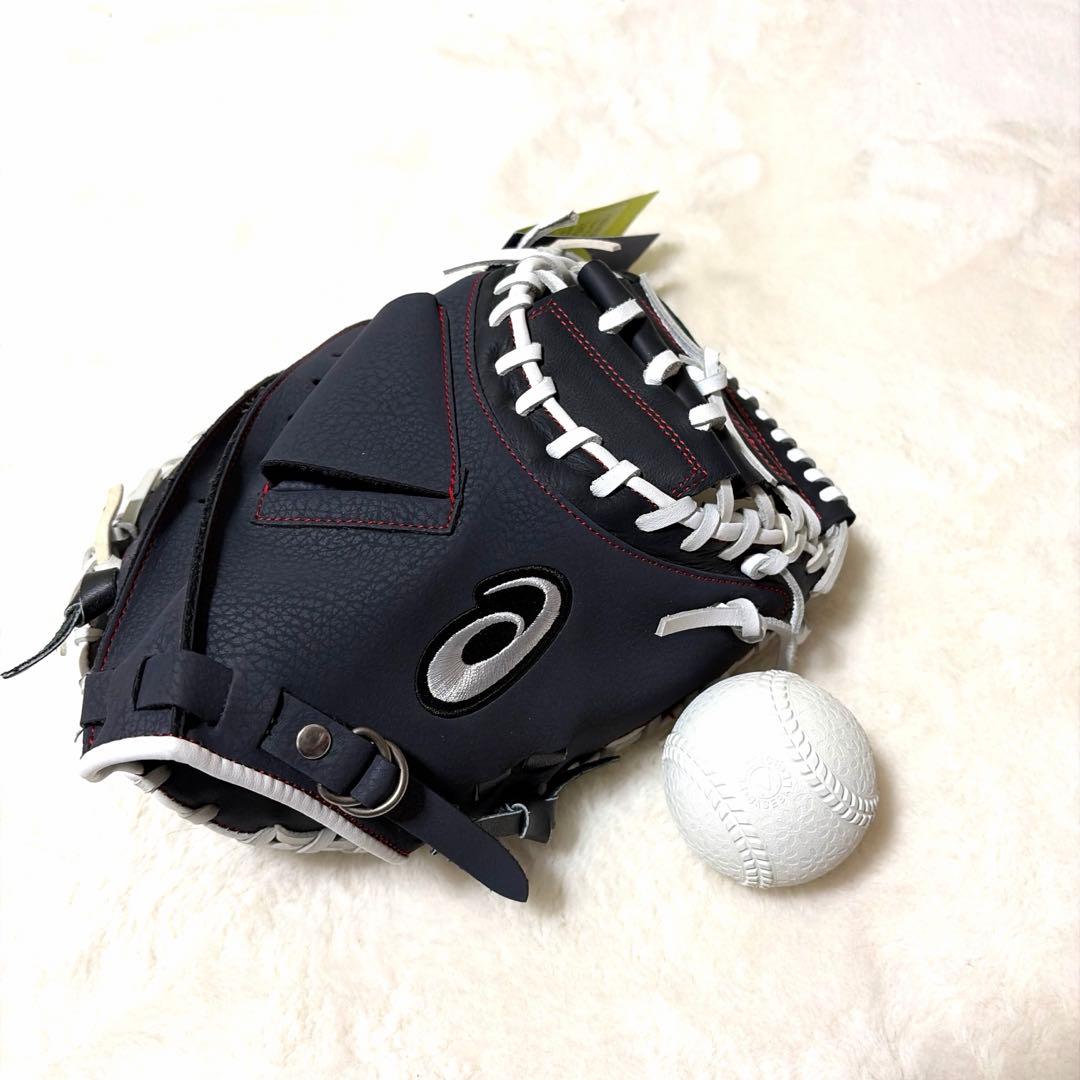 アシックス　キャッチャーミット　軟式用新品未使用C 3121A577