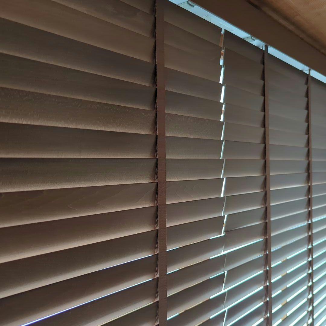 【無印良品／TOSO】木製ブラインド　腰窓