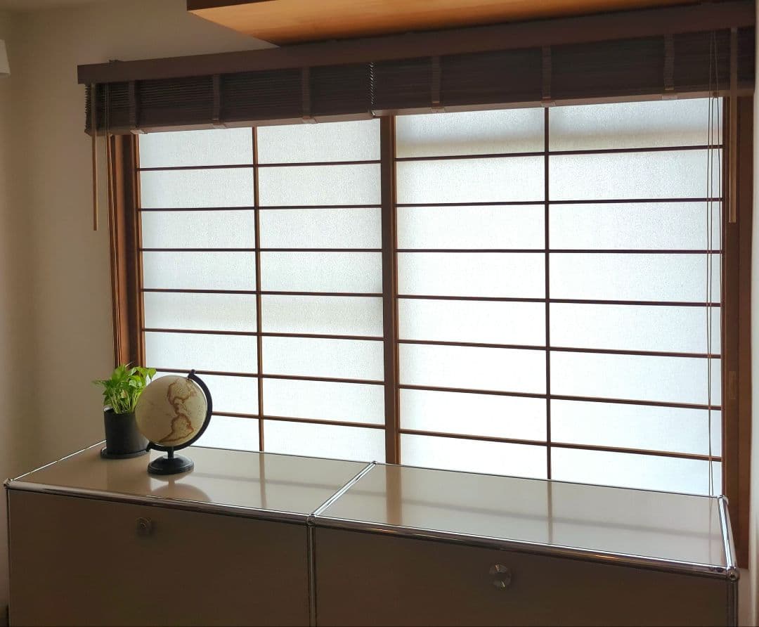 【無印良品／TOSO】木製ブラインド　腰窓