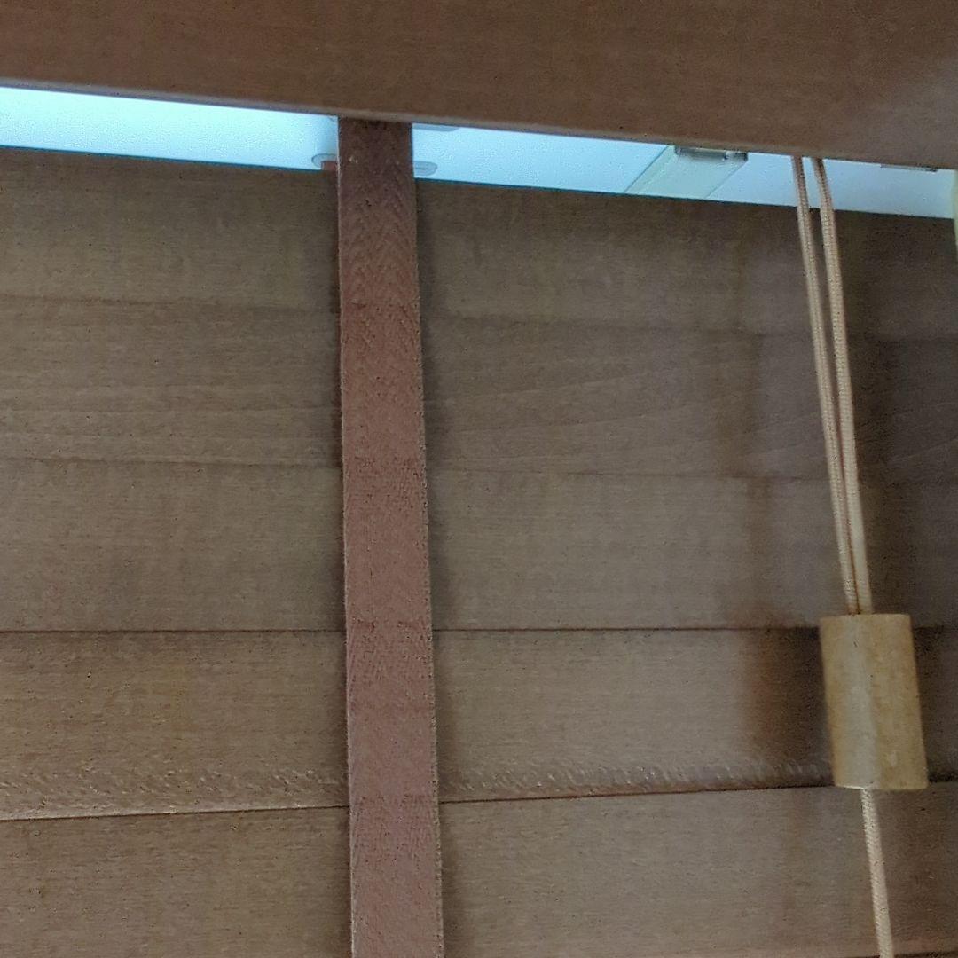 【無印良品／TOSO】木製ブラインド　腰窓