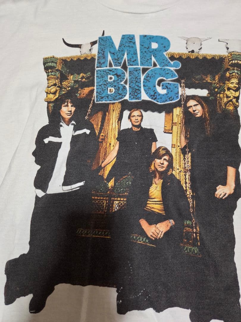 1996 MR.BIG ミスター・ビッグ バンドTシャツ ロンT 袖プリ