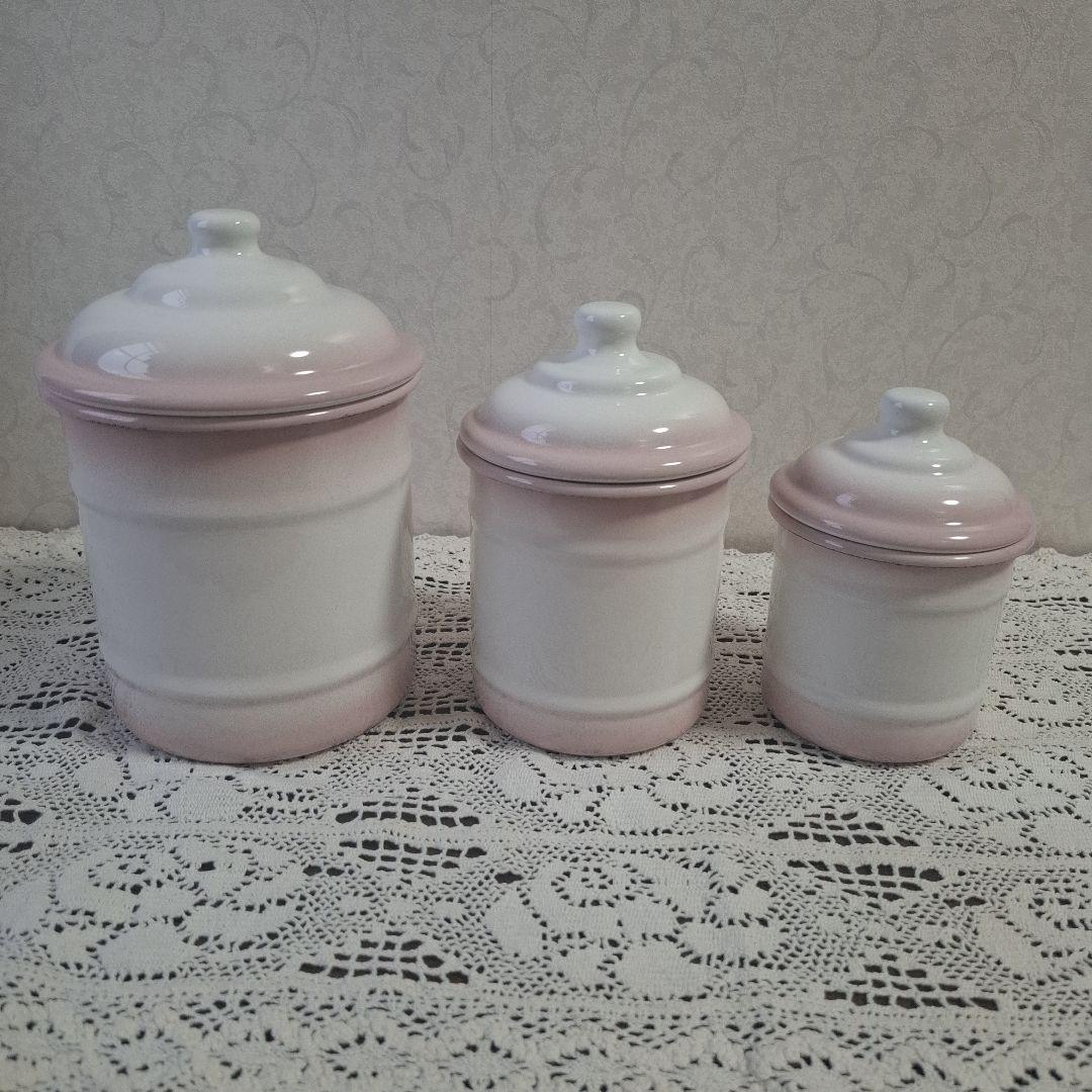 イマン　プリンセスローズ　ビードキャニスターL.M.Sサイズセット