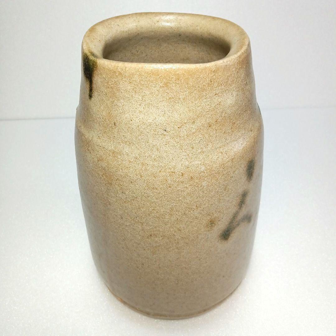 茶道具 黄瀬戸 花生 (花入) 藤原 一門