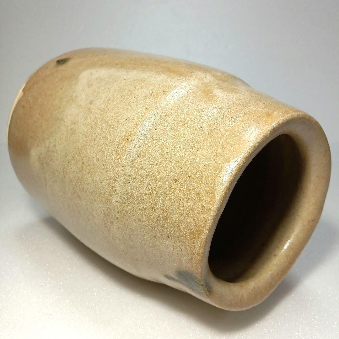 茶道具 黄瀬戸 花生 (花入) 藤原 一門