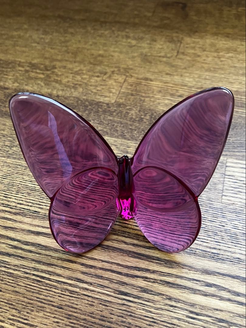 Baccarat バカラ ラッキーバタフライ クリスタルガラス