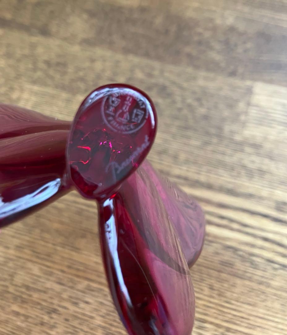 Baccarat バカラ ラッキーバタフライ クリスタルガラス