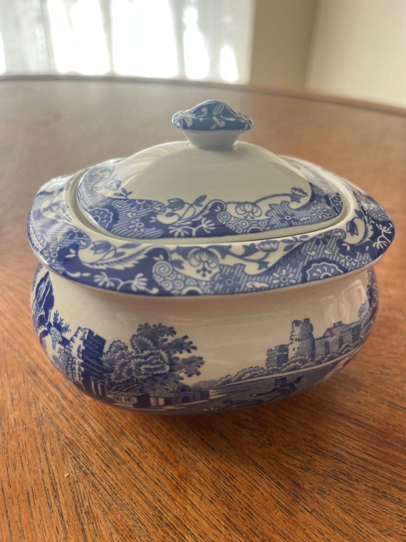 スポード社製　ブルーイタリアンティーセット　26点セット