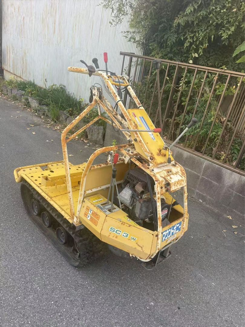 た*む様 林業運搬車　SC3W　マウントポニー　最大直引力330㎏　セイレイ工業