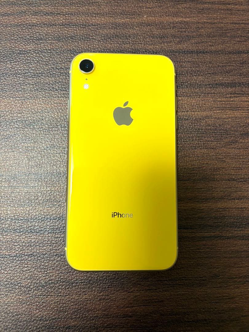 Apple iPhone XR 【バッテリー容量86%】イエロー、箱付き