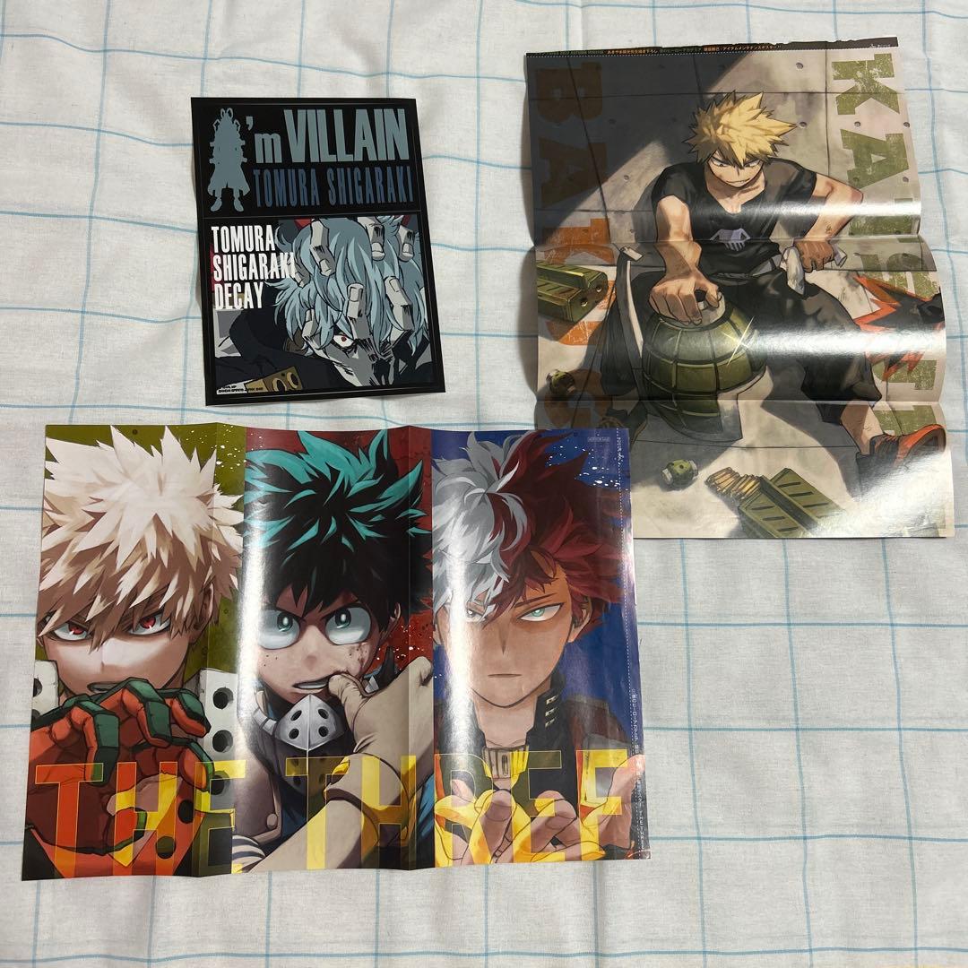 ヒロアカ 来場者特典 特製リーフ スペシャルメイキングブック クリアファイル