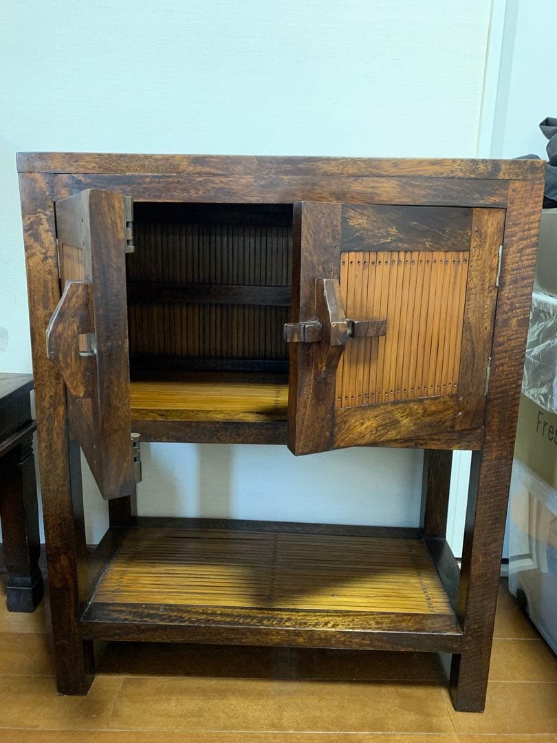 アジアン家具　バリ島　バンブーチェスト　①
