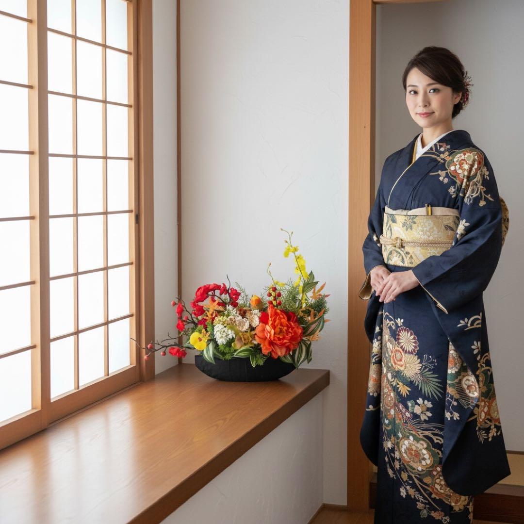 迎春アレンジメント 特大｜新春の華やぎを飾る和モダンフラワー｜正月飾り 造花