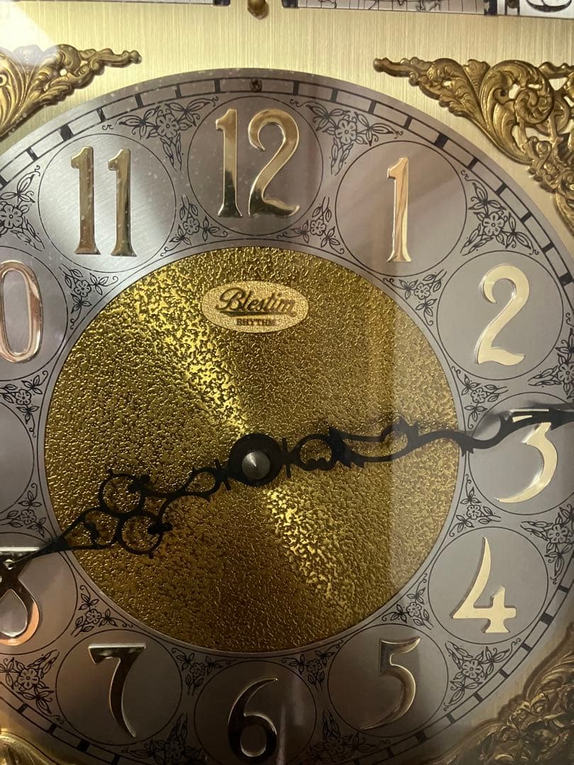 Blestim ホールクロック 木製掛時計