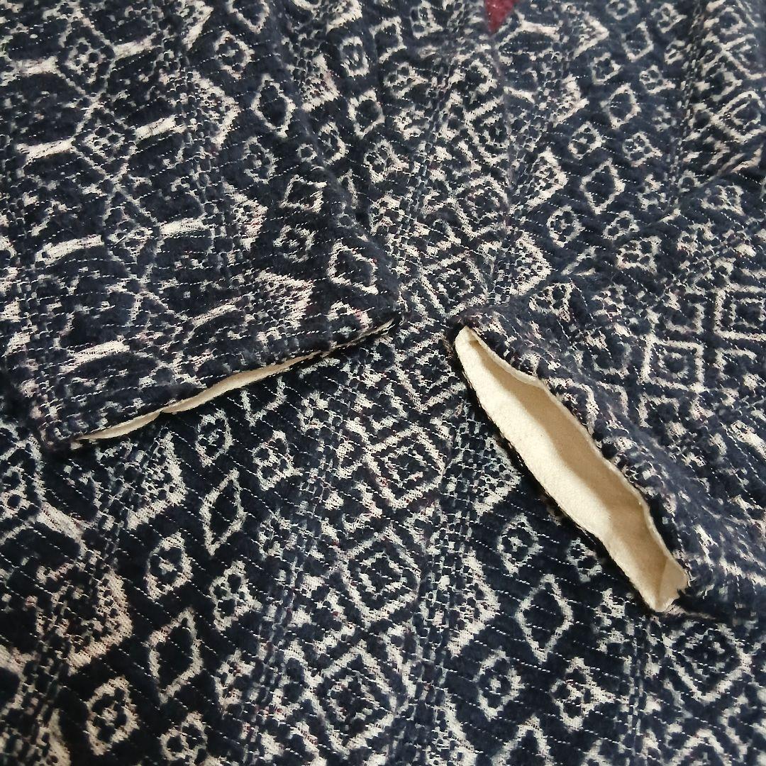 【ne Quittez pas】ウールジャカードラップコート