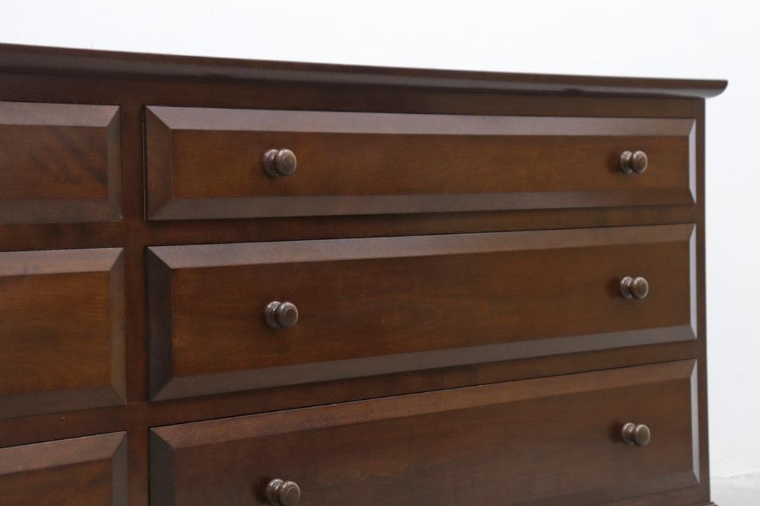 松本民芸家具 E-33型 ローチェスト ミズメザクラ無垢材 ローボード タンス