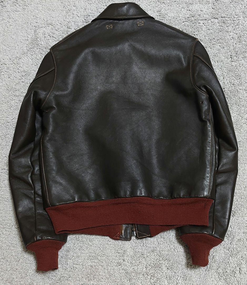 BuzzRickson's 赤リブ A-2ジャケット サイズ34